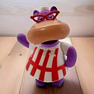 Disney Doc Mcstuffins  Hallie Hippo Replacement Figure Appx 2" Purple